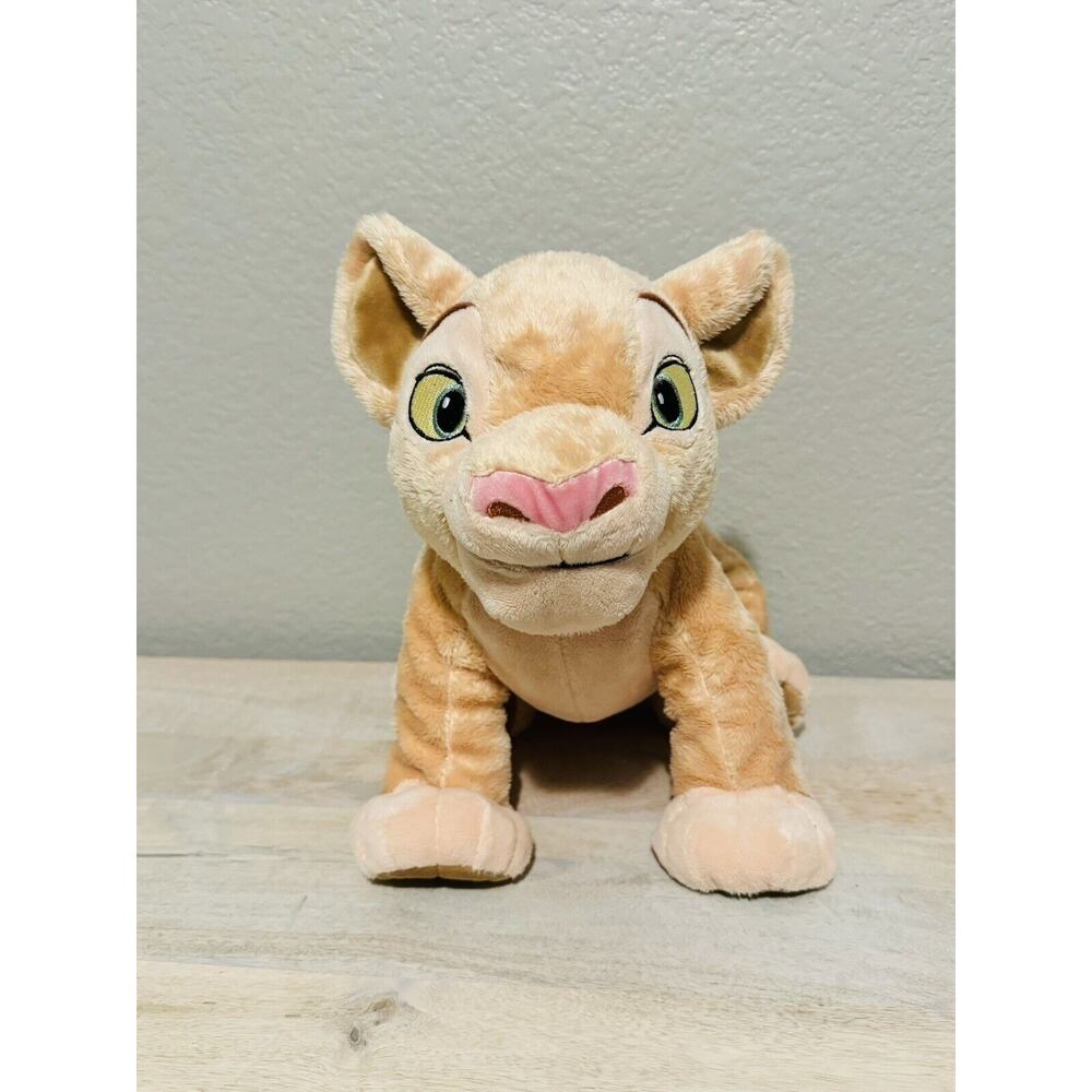 Disney Store The Lion King Nala Plush Stuffed Animal Toy 12” EUC
